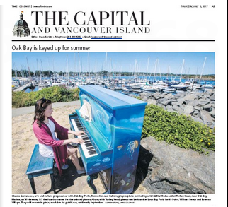 The Capital.Oak Bay Piano
